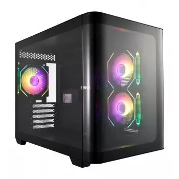 FSP S380-BA korpus Mini Tower mITX, mATX must ARGB