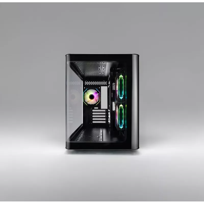FSP S380-BA korpus Mini Tower mITX, mATX must ARGB