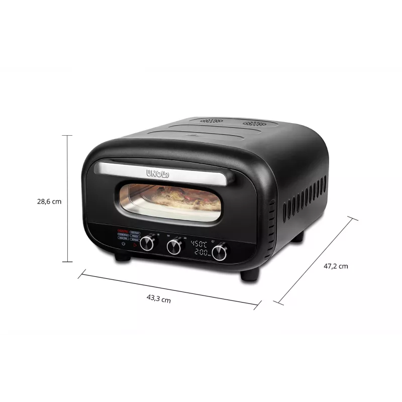 Unold 68805 pitsavalmistaja/ahi 1 pitsa(t) 1700 W Must