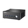 Shuttle Nano PC NA10H7, AMD Ryzen™ 7-8845HS APU, Radeon780M, 2xHDMI, 2xUSB-C 4.0(DP), 2x2.5Gbit LAN, 24/7 pidev töö, koos VESA kinnitusega