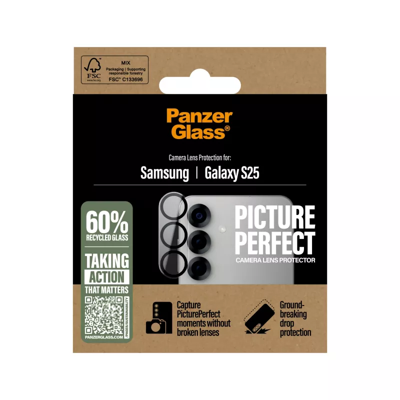 PanzerGlass ® PicturePerfect kaamera objektiivi kaitse Samsung Galaxy S25