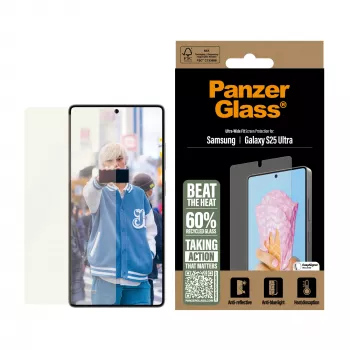 PanzerGlass ® All-in-One ekraanikaitse Samsung Galaxy S25 Ultra | Ultra Wide Fit