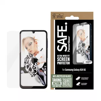 PanzerGlass SAFE. by ® Ekraanikaitse Samsung Galaxy A26 5G | Ultra-Wide Fit koos EasyAligneriga