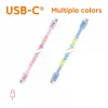 CLUB3D USB-C® helmestega kaabel, roosa, 2 m, USB C, USB C, 0.48 Gbit/s, roosa