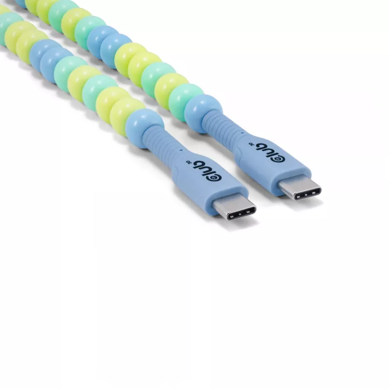 CLUB3D CAC-3011 USB kaabel 2 m USB C Sinine, Roheline