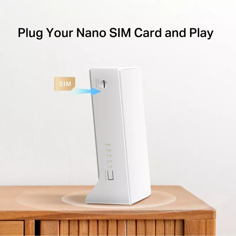 MERCUSYS Mb130-4g traadita ruuter Ethernet kahesageduslik (2,4 GHz / 5 GHz) - valge