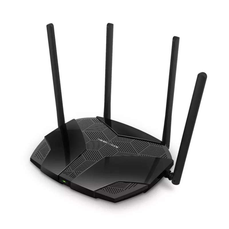 MERCUSYS MR70X juhtmevaba ruuter Gigabit Ethernet Kaheribaline (2,4 GHz / 5 GHz) Must