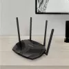 MERCUSYS MR70X juhtmevaba ruuter Gigabit Ethernet Kaheribaline (2,4 GHz / 5 GHz) Must