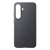 Cover Samsung Galaxy S25 kunstnahast ümbris, must
