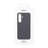 Cover Samsung Galaxy S25 kunstnahast ümbris, must