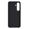 Cover Samsung Galaxy S25 kunstnahast ümbris, must
