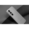 Cover Samsung Galaxy S25 kunstnahast ümbris, must