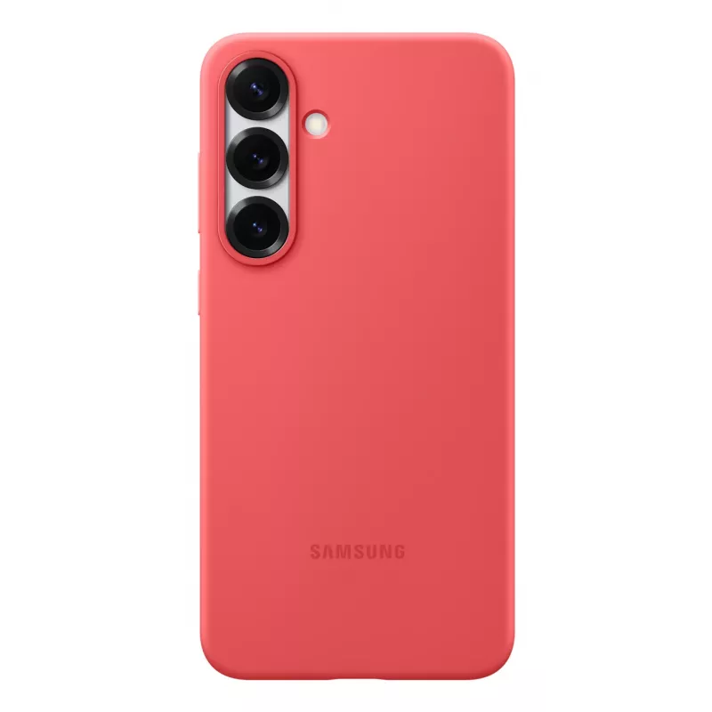 Samsung Silicone ümbris mudelile Galaxy S25+, Ümbris, Samsung, Galaxy S25+, 17 cm (6.7 tolli), Punane