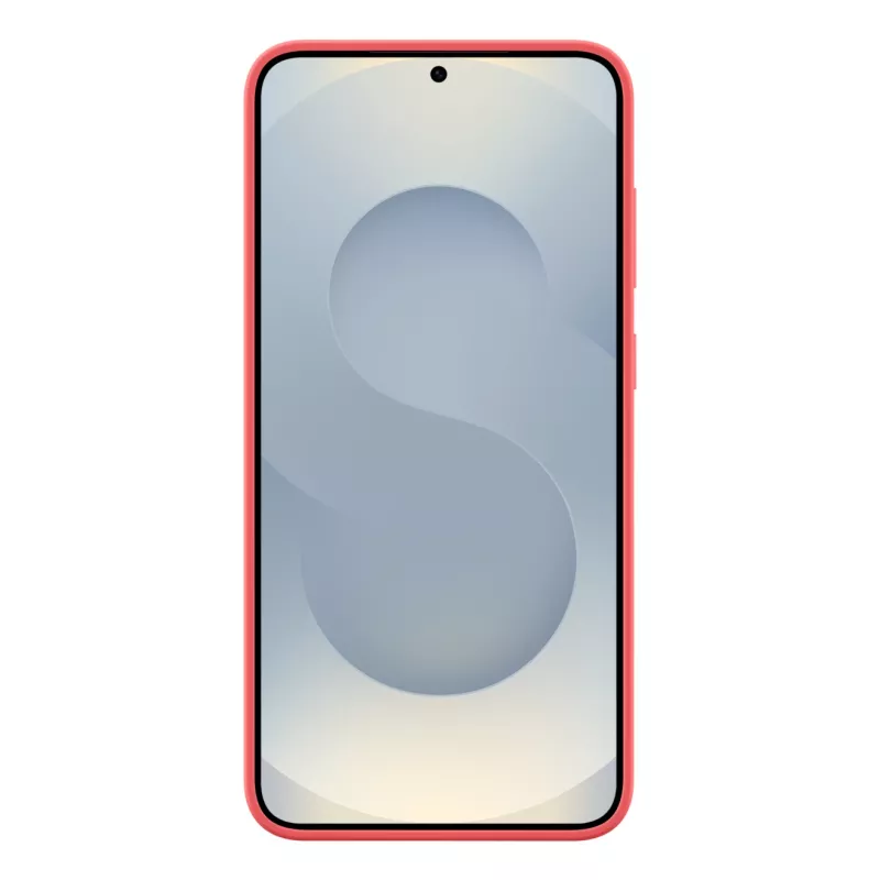 Samsung Silicone ümbris mudelile Galaxy S25+, Ümbris, Samsung, Galaxy S25+, 17 cm (6.7 tolli), Punane