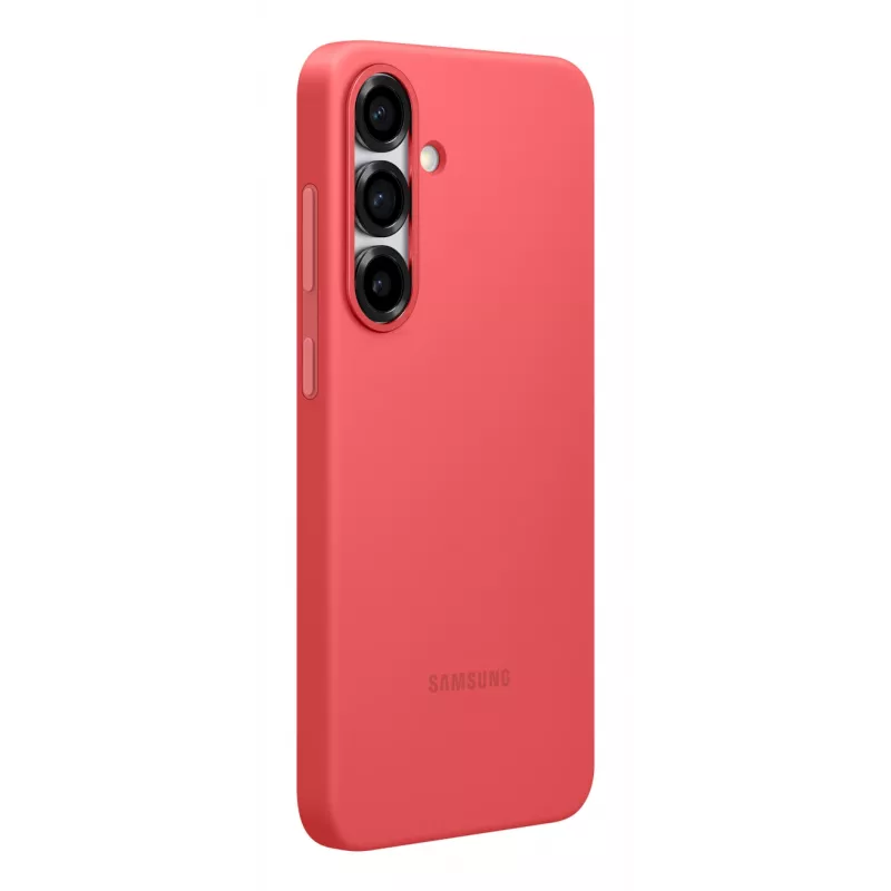 Samsung Silicone ümbris mudelile Galaxy S25+, Ümbris, Samsung, Galaxy S25+, 17 cm (6.7 tolli), Punane
