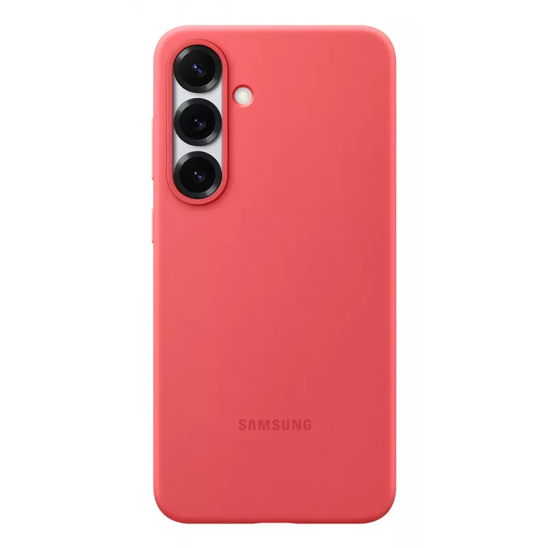 Samsung Silicone ümbris mudelile Galaxy S25+, Ümbris, Samsung, Galaxy S25+, 17 cm (6.7 tolli), Punane