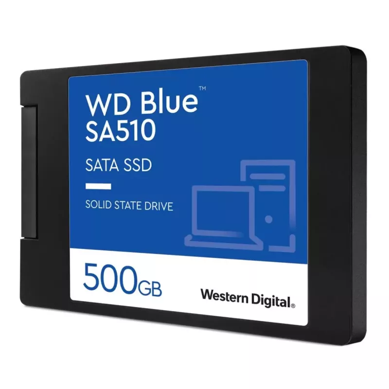 WESTERN DIGITAL SSD - WD Sinine SA510 - 500GB - SATA 6Gb/s - 2.5in - 7mm korpusega