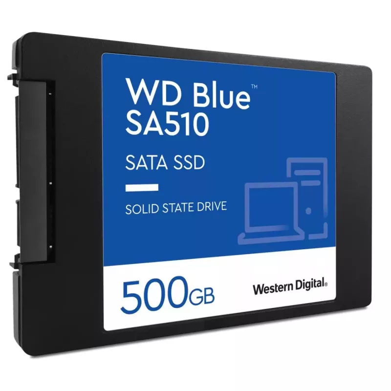 WESTERN DIGITAL SSD - WD Sinine SA510 - 500GB - SATA 6Gb/s - 2.5in - 7mm korpusega