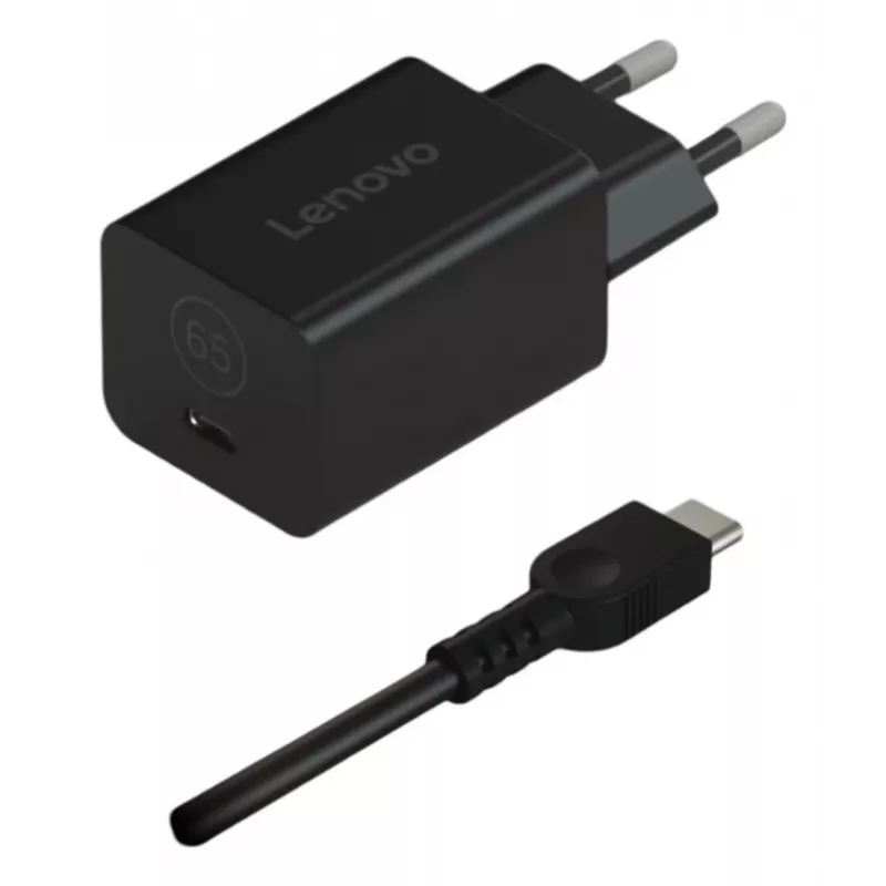 Toiteadapter Lenovo 40AWGN65EU siseruumidesse Must 100-240V 1,8m kaabel