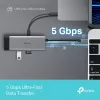 TP-Link UH5020C USB Type-C jaotur 5000 Mbit/s HDMI USB 3.2