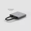 USB Type-C jaotur TP-Link UH3020C — 3 pordiga (HDMI, USB-A, USB-C), 5 Gbit/s, HDMI 4K@60Hz, PD kuni 100W, alumiinium, 0,18 m kaabel