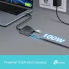 USB Type-C jaotur TP-Link UH3020C — 3 pordiga (HDMI, USB-A, USB-C), 5 Gbit/s, HDMI 4K@60Hz, PD kuni 100W, alumiinium, 0,18 m kaabel