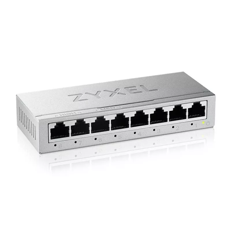 Zyxel GS-108BV5-EU0101F võrgulüliti haldamata L2 Gigabit Ethernet (10/100/1000)