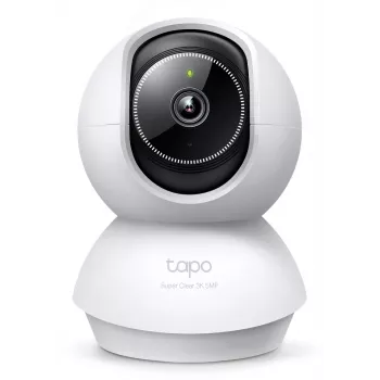 TP-Link Tapo Pan/Tilt AI koduturvakaamera Wi-Fi SPEC: 3K 5MP (2880×1620), 2,4 GHz, horisontaalne 360º