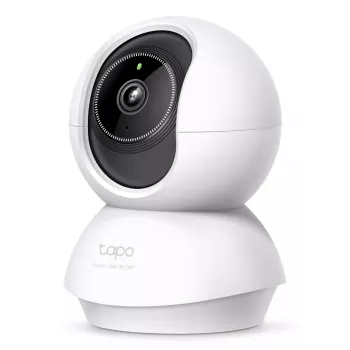 TP-Link Tapo Pan/Tilt AI koduturvakaamera Wi-Fi SPEC: 3K 5MP (2880×1620), 2,4 GHz, horisontaalne 360º