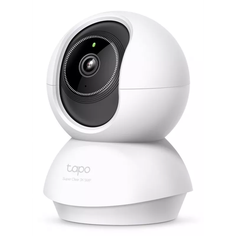 TP-Link Tapo Pan/Tilt AI koduturvakaamera Wi-Fi SPEC: 3K 5MP (2880×1620), 2,4 GHz, horisontaalne 360º