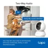 TP-Link Tapo Pan/Tilt AI koduturvakaamera Wi-Fi SPEC: 3K 5MP (2880×1620), 2,4 GHz, horisontaalne 360º