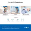 TP-Link Tapo Pan/Tilt AI koduturvakaamera Wi-Fi SPEC: 3K 5MP (2880×1620), 2,4 GHz, horisontaalne 360º