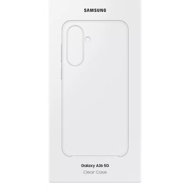 Samsung EF-QA366 mobiiltelefoni ümbris 17 cm (6,7 tolli) kate Läbipaistev