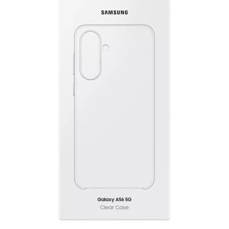 Samsung EF-QA566 mobiiltelefoni ümbris 17 cm (6.7 tolli) kate Läbipaistev