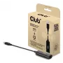 Kaabli pistikuadapter CLUB3D CAC-1421 USB Typee-A RJ45-le 0.245m Must