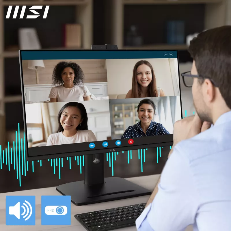 Monitor MSI Pro MP275QPDG 27 tolli IPS LCD QHD 2560x1440