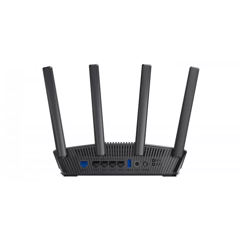 ASUS RT-BE82U BE6500 traadita ruuter 2.5 Gigabit Ethernet kaheribaline (2.4 GHz / 5 GHz) Must