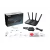 ASUS RT-BE82U BE6500 traadita ruuter 2.5 Gigabit Ethernet kaheribaline (2.4 GHz / 5 GHz) Must