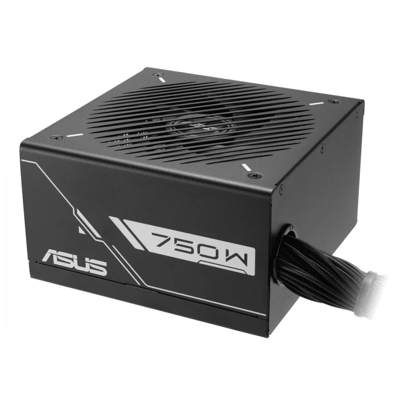 ATX toiteplokk ASUS Prime‑750B‑Must 750 W, 80 PLUS Bronze, 135 mm ventilaator, 20+4 pin, 3× PCIe 8-pin, mitte-modulaarne