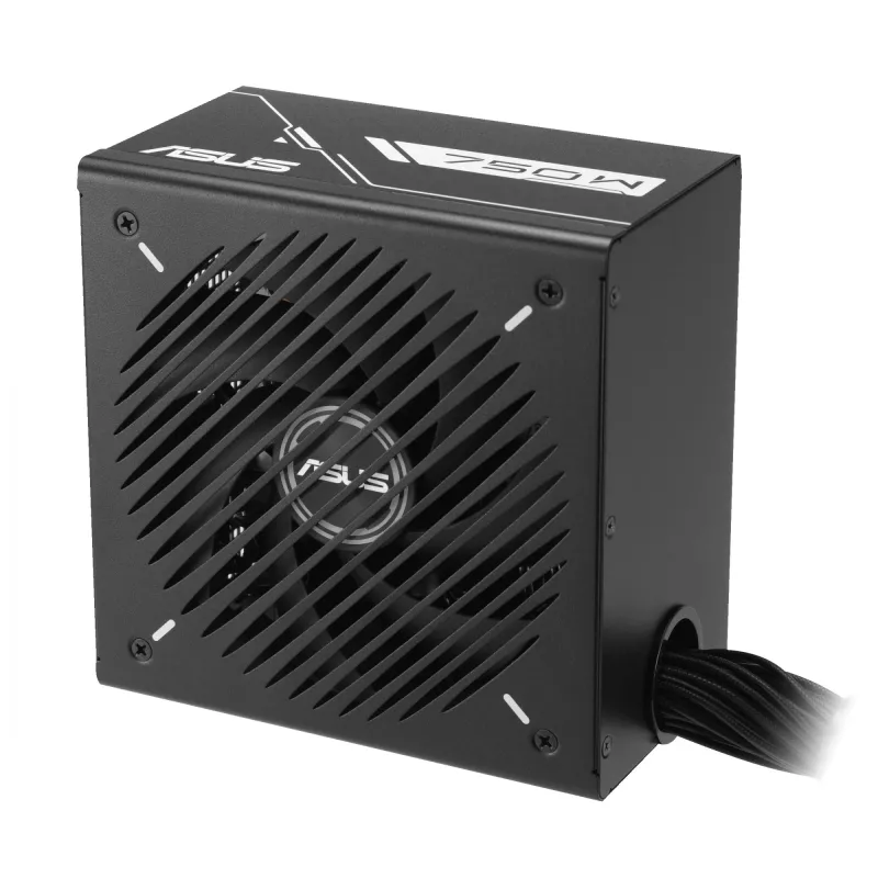 ATX toiteplokk ASUS Prime‑750B‑Must 750 W, 80 PLUS Bronze, 135 mm ventilaator, 20+4 pin, 3× PCIe 8-pin, mitte-modulaarne