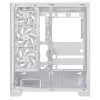 Arvuti korpus ASUS A31 Plus TG ARGB WHITE Midi Tower — ATX, karastatud klaas, ARGB, 3x120mm + 1x120mm ventilaatorid, 38 cm GPU, 165 mm CPU jahuti