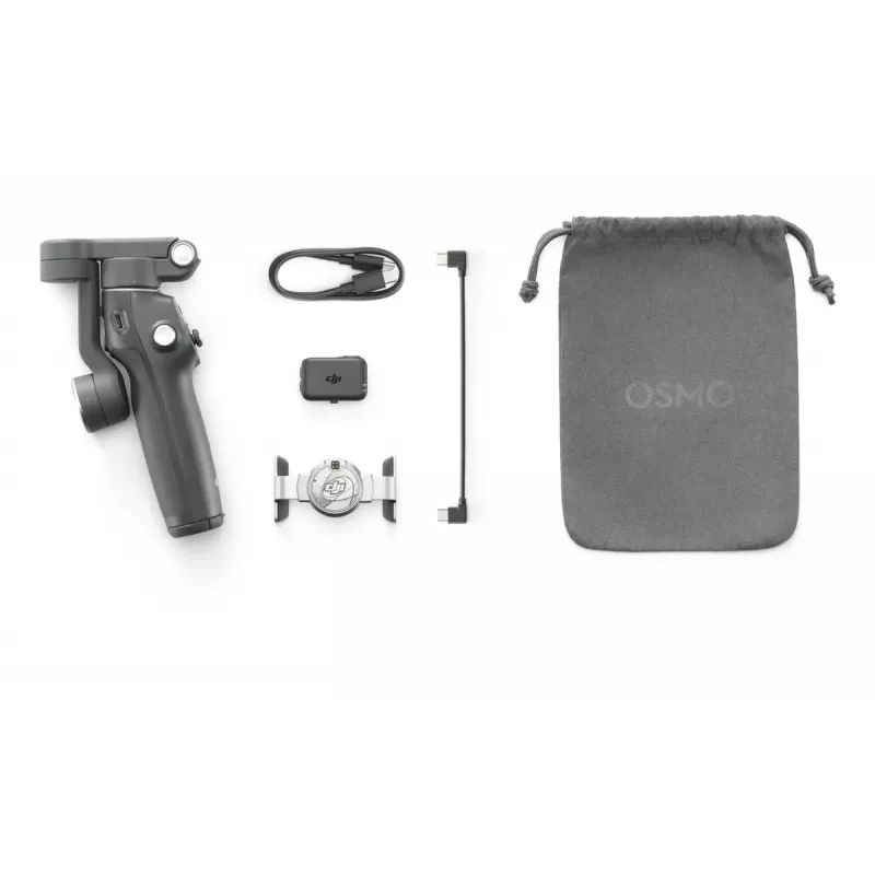 Nutitelefoni kaamera stabilisaator DJI OSMO MOBILE 7P Must 0,3 kg