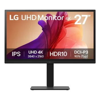 LG 27BA45U-B arvutimonitor 68,6 cm (27 tolli) 3840 x 2160 pikslit 4K Ultra HD must