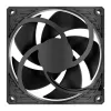 ARCTIC P9 Silent (Must) – 92 mm madala müratasemega ventilaator, Ventilaator, 9,2 cm, 40,7 m³/h, Must