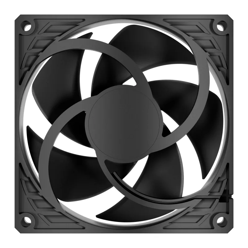 ARCTIC P9 Silent (Must) – 92 mm madala müratasemega ventilaator, Ventilaator, 9,2 cm, 40,7 m³/h, Must