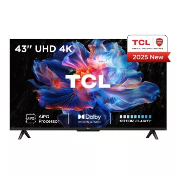 Televiisor TCL V6C 43 tolli 4K Ultra HD DLED, Direct‑LED, Google TV, HDR10+, 3840×2160, 60Hz, 20W