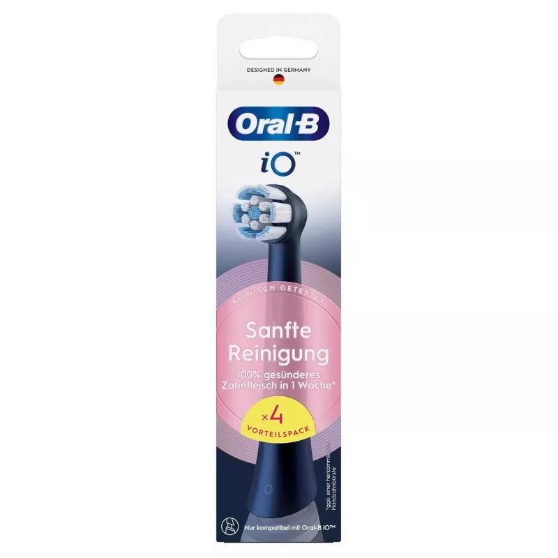 Oral-B 194631 hambaharja otsik 4 tk must
