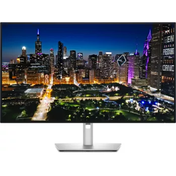 DELL UltraSharp U3225QE arvutimonitor 80 cm (31,5 tolli) 3840 x 2160 pikslit 4K Ultra HD LCD must, hõbedane