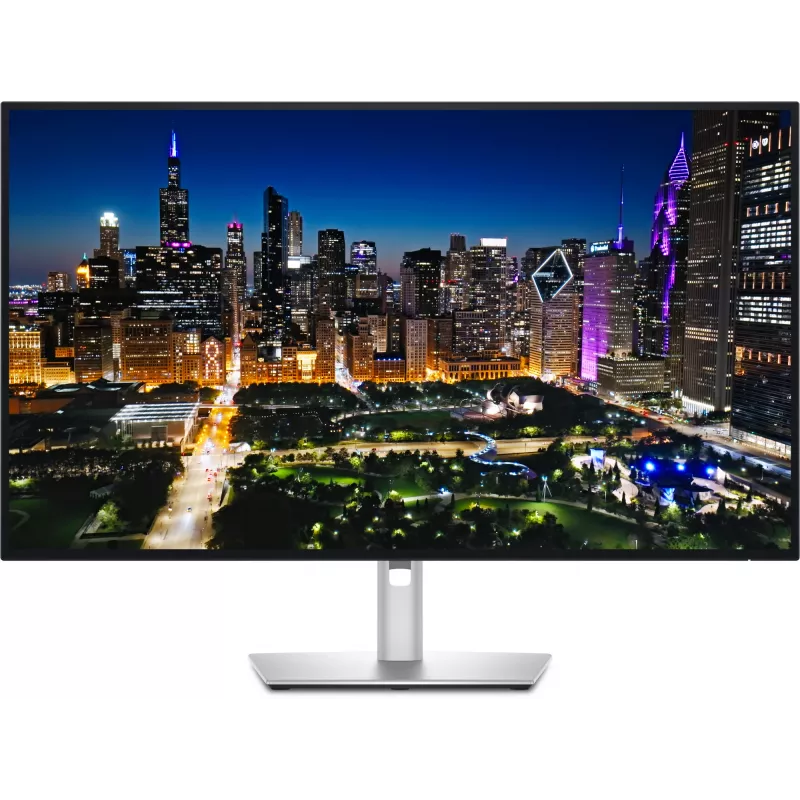 DELL UltraSharp U3225QE arvutimonitor 80 cm (31,5 tolli) 3840 x 2160 pikslit 4K Ultra HD LCD must, hõbedane