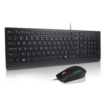Lenovo 4X31R64446 klaviatuur ja hiir, universaalne USB, Nordic, must